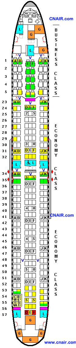 澳洲航空公司波音767-300ER (30, 224) 機(jī)型