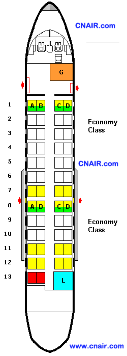 梅薩航空公司CRJ 200  機(jī)型