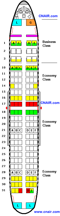 AirTran航空公司波音Boeing 737-700 機型