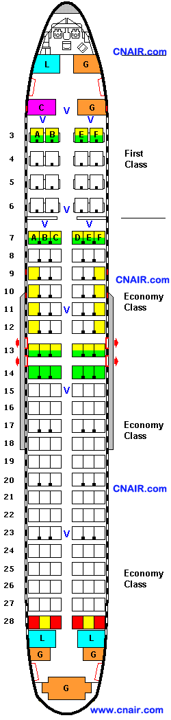 美國航空公司波音Boeing 737-800 機型