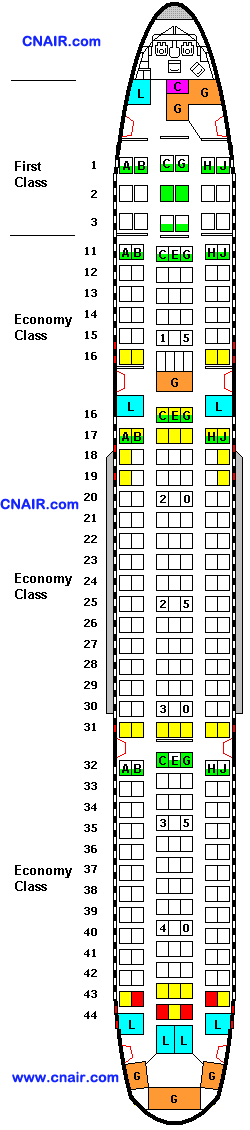 夏威夷航空公司波音767-300 機型