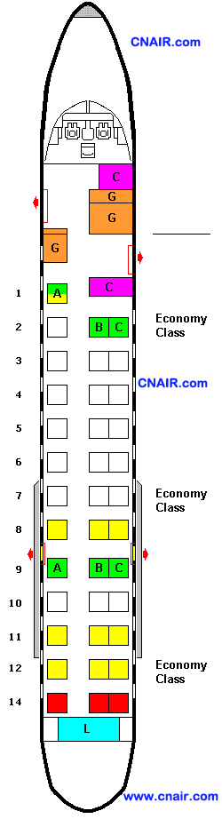美國(guó)Expressjet航空公司ERJ 135機(jī)型