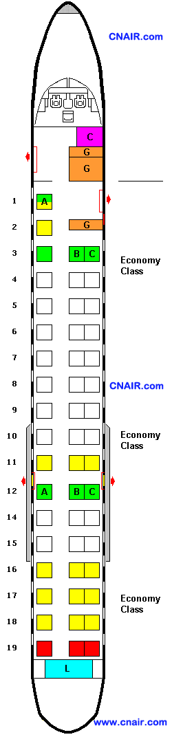 美國Expressjet航空公司ERJ 145機型