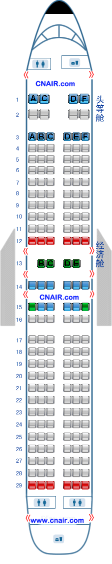 深圳航空公司波音Boeing737-800 T2飛機(jī)