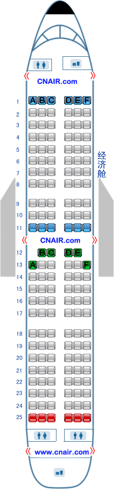 山東航空公司波音Boeing737-300 飛機