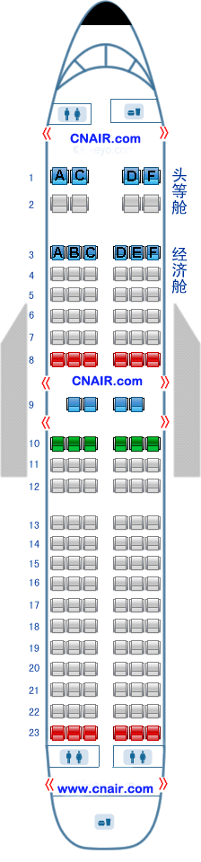 四川航空公司空中客車Airbus319飛機