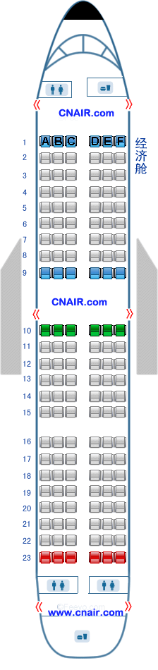 成都航空公司空中客車 Airbus319飛機