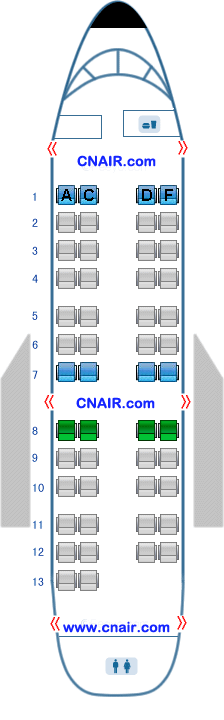 華夏航空公司CRJ飛機